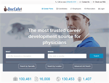 Tablet Screenshot of doccafe.com